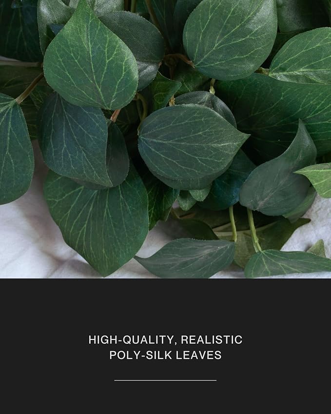 Retrograde 32" Fake Plant Silk Faux Pothos Ivy Plant Indoor | Removable Pot - Image 3