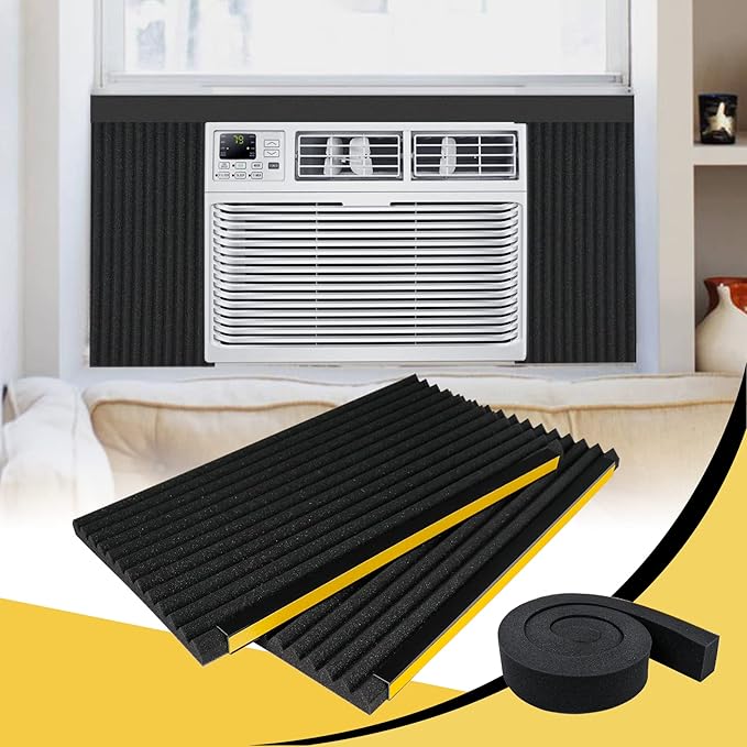 Window Air Conditioner Foam Insulated Panels, 3.2 Ft x 1 Roll by Powrocket
