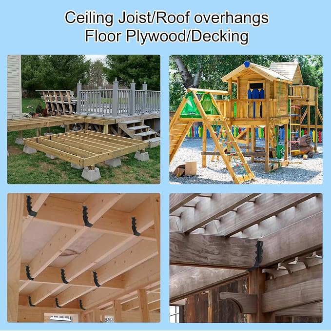 36 Pcs 2"x 8" Joist Hanger|Q235B Steel Face Mount Joist Hangers | - Image 7