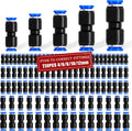 mxuteuk 110PCS Quick Connect Air Hose Fittings, 4/6/8/10/12mm Straight Push to by mxuteuk