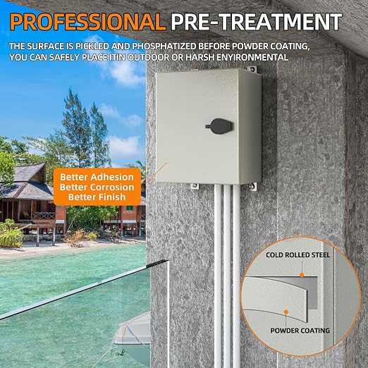 Metal Enclosure, IP65 Waterproof Electrical Box - Image 3