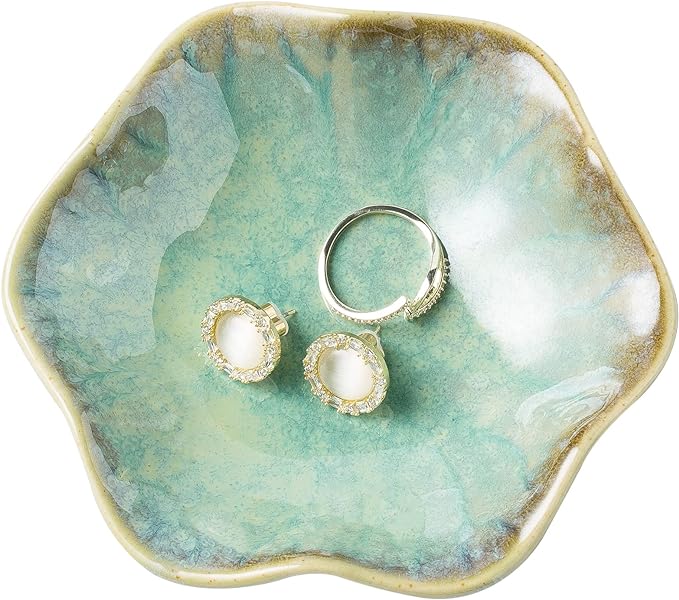BEUNAIZER Jewelry Dish Tray, Ring Dish, Ceramic Trinket Tray, Key Bowl | by BEUNAIZER