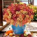 Artificial Flowers Fake Plants for Outdoors Spring Decoration, 13 Bundles Silk by LetuoClipsClipsandHooks