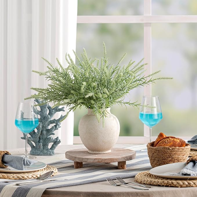 Ceramic Flower Vase, Flower Vase Rustic Farmhouse Decorative Vase Floral - Image 5