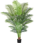 Artificial Palm Tree 6.2ft Tall Fake Palm Tree Indoor Decor by Keeplush