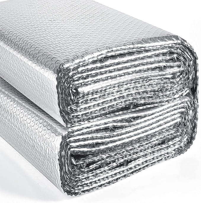 YoleShy Double Reflective Insulation 24 in X 20 FT RV Window Insulation by YoleShy