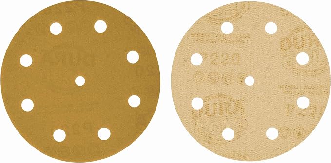 Dura-Gold Premium 5" Gold Sanding Discs - Image 2