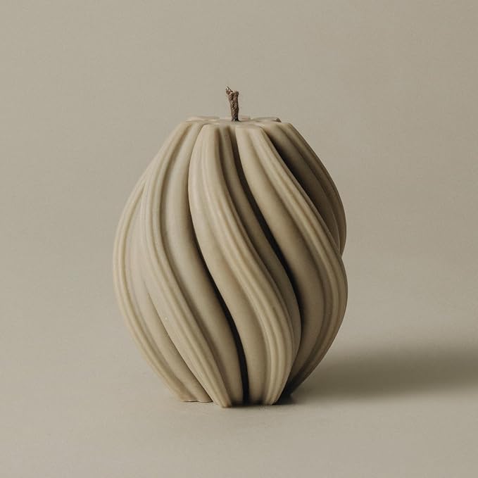 LAWA Swirl Candle by LAWA+Candles