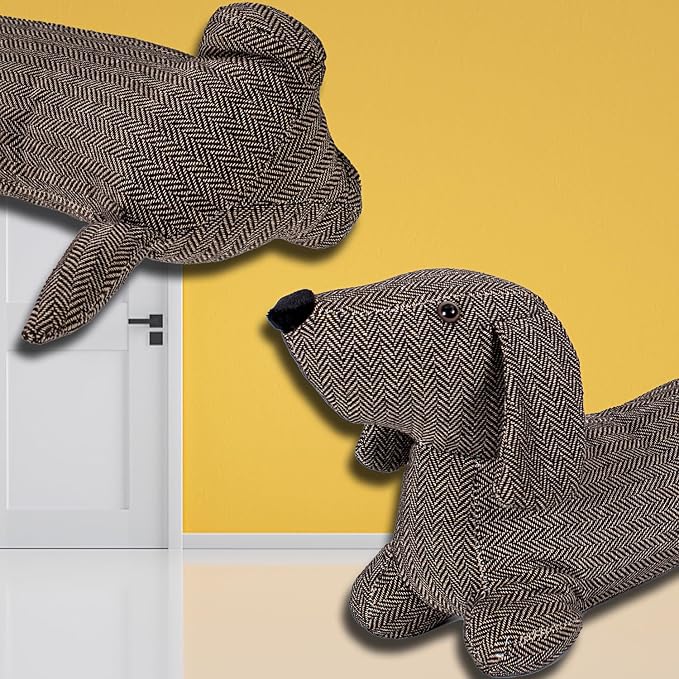Dog Under Door Draft Stopper Heavy Duty, 3LB 36 Inch Decorative Fabric Door - Image 3