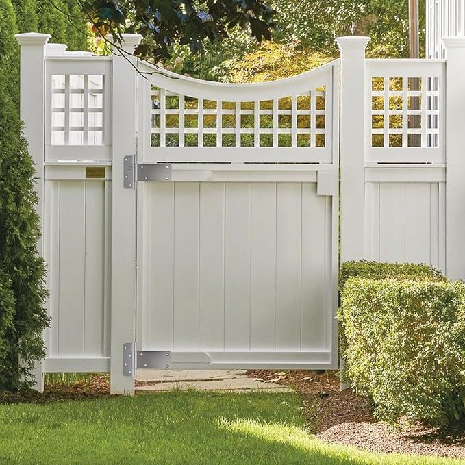 6 Pack 6” Door Hinges, 280 Lbs Capacity Heavy Duty Gate Hinges | T Gate Hinges - Image 8