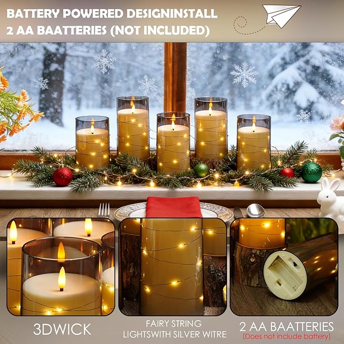 kakoya Flameless LED Candles - Image 4