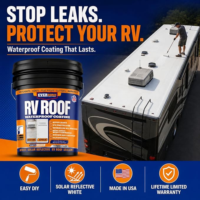 RV Roof Waterproof Sealant - Image 8