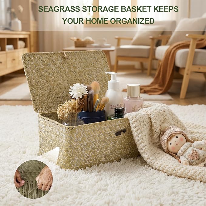 Nonam Wicker Storage Basket - Image 5