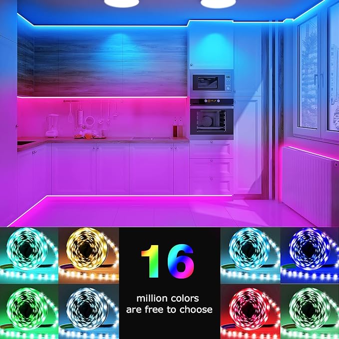 Keepsmile 65.6ft Led Lights for Bedroom - Image 2