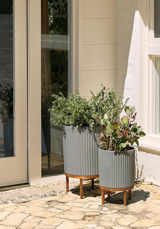Veradek Demi Series Raised Duo Planters - Image 4