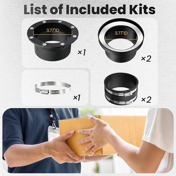 4" Magnetic Dust Collection Fittings, 8 high-Strength Magnets, One-to-Many - Image 5