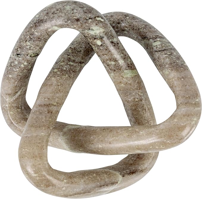 Creative Co-Op Modern Decorative Marble Link Knot - Image 5