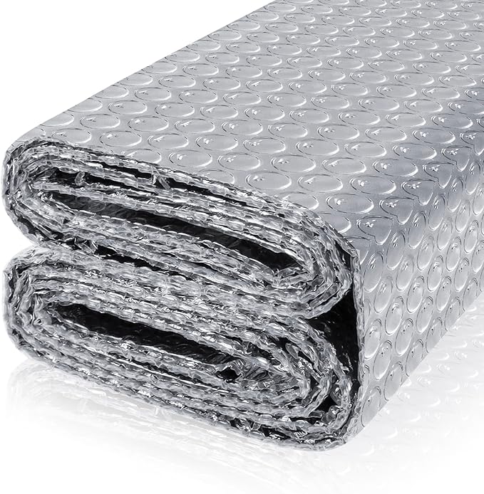 FONUNO Bubble Insulation Sheet, Reflective Insulation Roll, 39.4IN X 65.6FT | by FONUNO