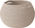 Goodpick Round Woven Rope Storage Basket by Goodpick