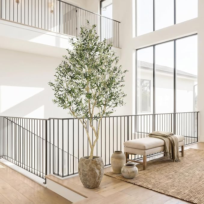 Faux Olive Tree 9ft - Image 7