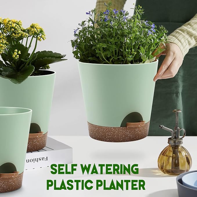 YNNICO Indoor Self Watering Planters - Image 6