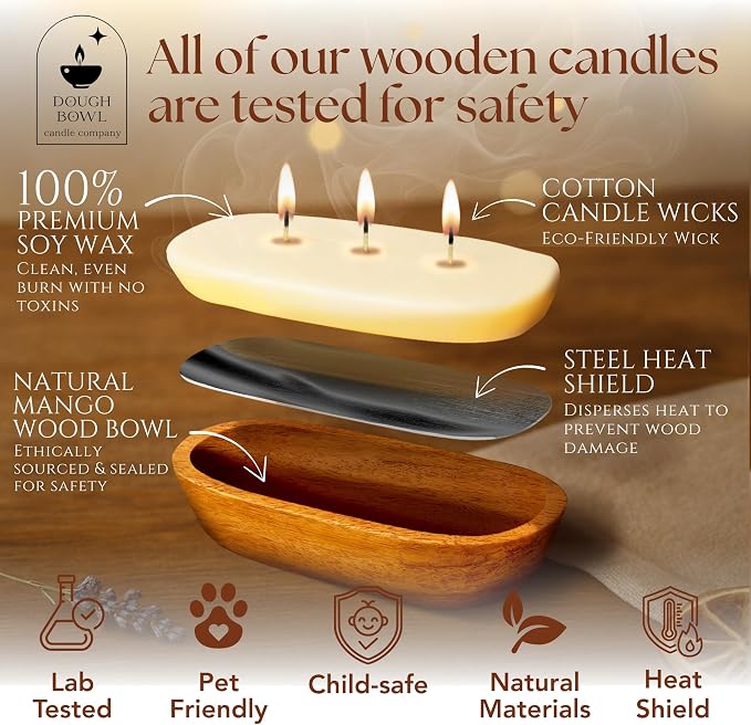 Dough Bowl Candle Co. Eucalyptus Candle - Image 4