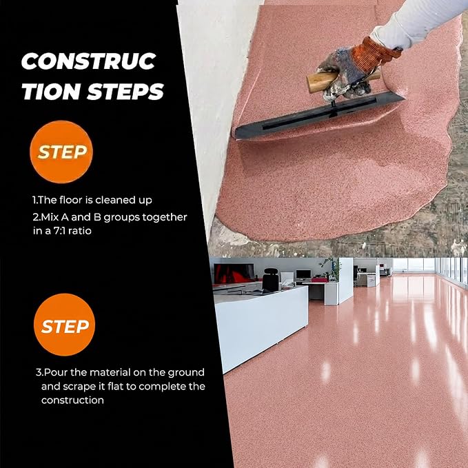 Self Leveling Epoxy Color Sand Floor Paint - Image 2