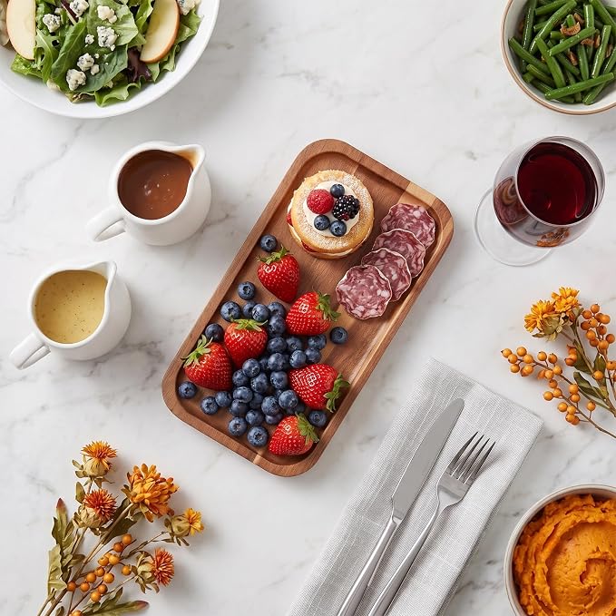 Small Wooden Tray and Platter, Mini Charcuterie Boards, Cheese boards, - Image 2