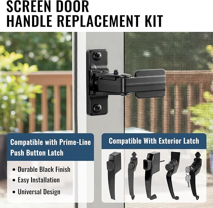 Screen Door Latch Inside Handle - Image 2