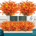 AGIRL Artificial Fall Flowers Fake Mums Outdoor, Faux Plant Porch Decor Home | by AGIRL