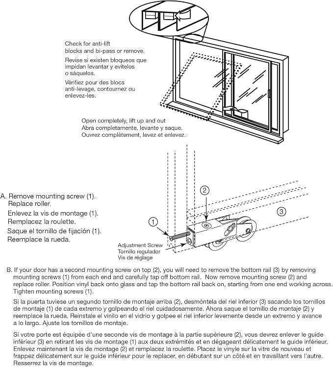 Prime-Line D 1984 1-1/2 inch Steel Ball Bearing Sliding Door Tandem Roller - Image 3
