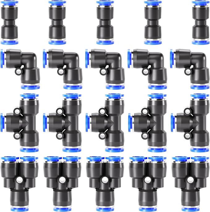TAILONZ PNEUMATIC 14mm od Push to Connect Fittings Pneumatic Fittings Kit 5 - Image 8