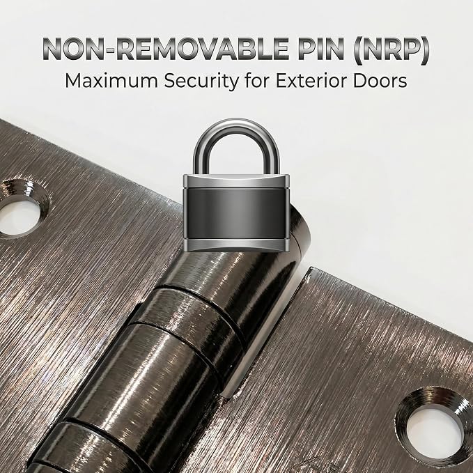 KSDCRMS Red Bronze 4 inch Stainless Steel Door Hinges, Heavy Duty - Image 5