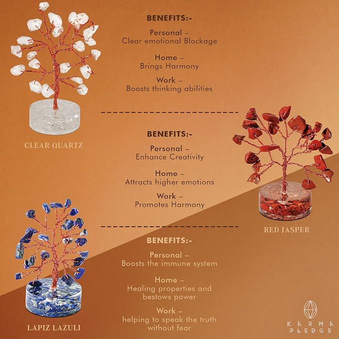 Set of 12 Crystal Trees Unique Birthday Gifts - Image 5