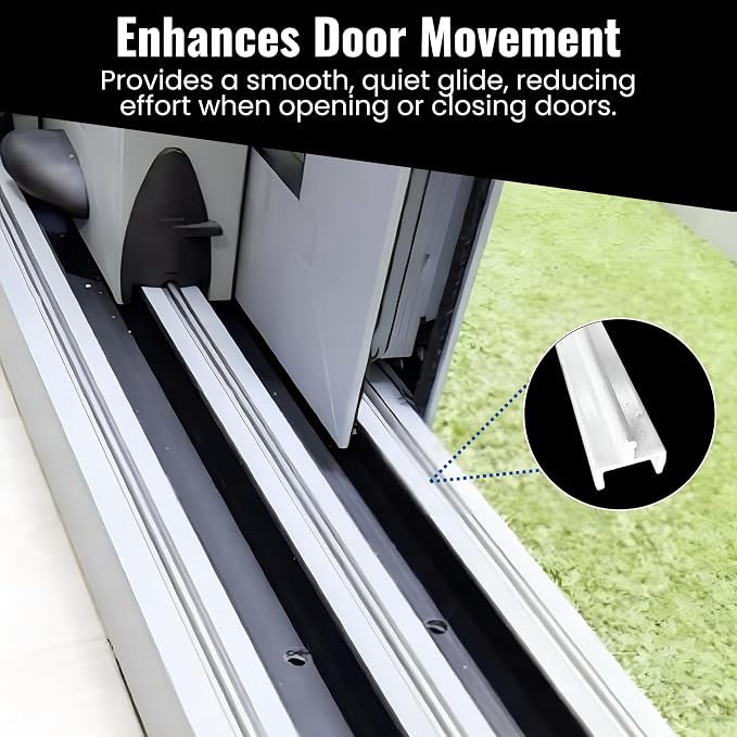 KC Hardware Aluminium Sliding Screen Door Bottom Track, Patio Door Track - Image 5