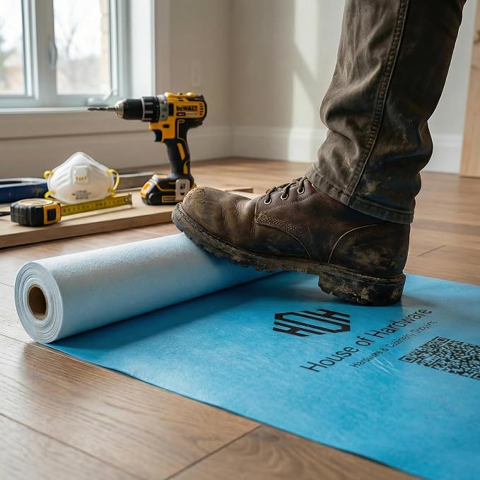 Temporary Floor Protection Roll 2 Pack – 39" x 164 ft Each – Self-Adhesive - Image 4