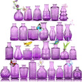 Mini Glass Bud Vases, Versatile Small Bud vases by earthgadgets