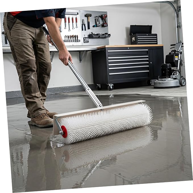 Inch Spiked Roller for Self Leveling Concrete Floor Compound - Image 5