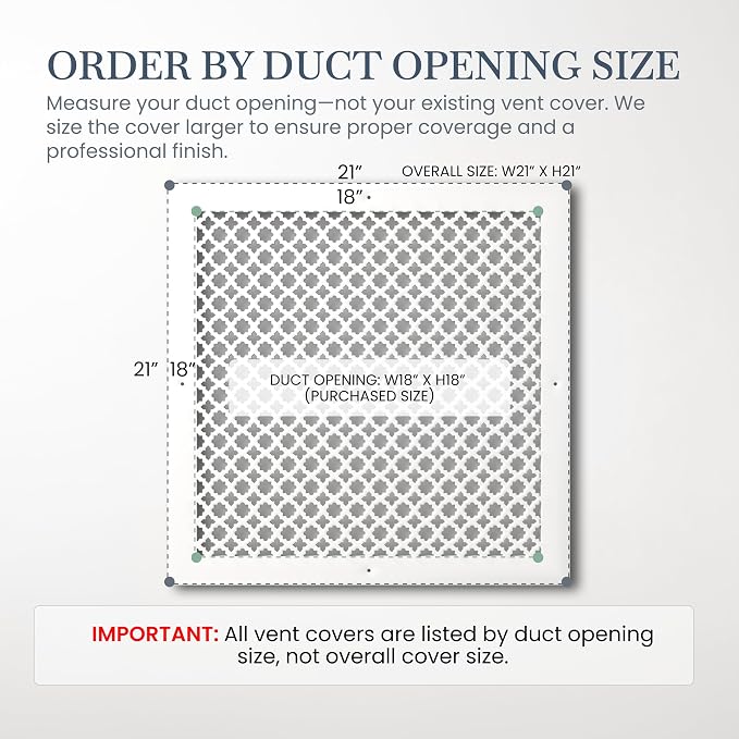 SABA Home Decor Air Vent Cover Grille - Image 2
