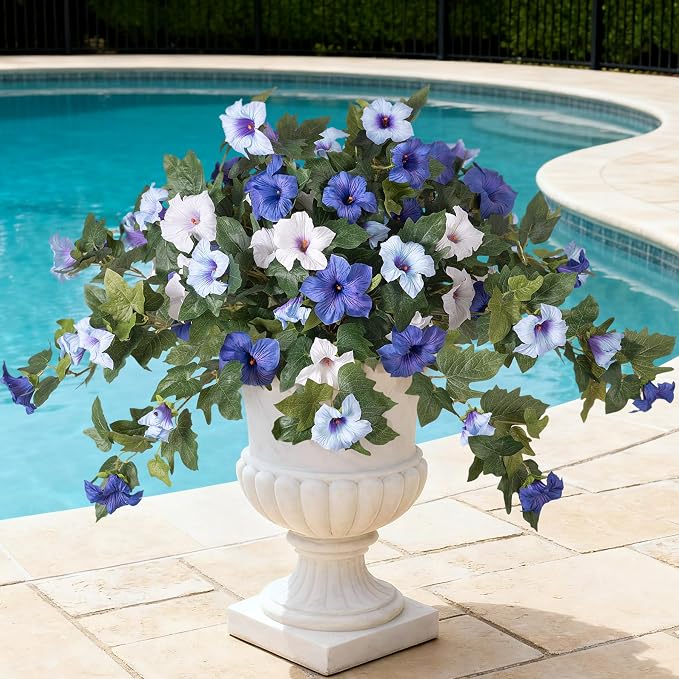 Ammyoo Artificial Fake Petunia Flowers by Ammyoo