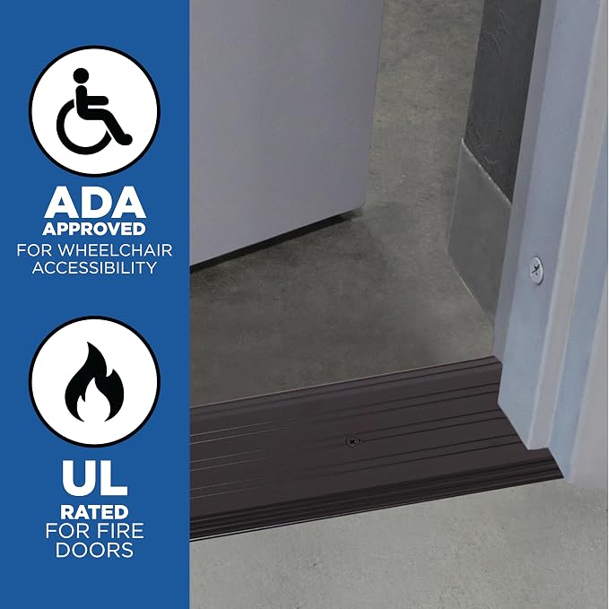 MD Building Commercial Flat-Profile Threshold, 5in x 1/4in x 72in - Image 3