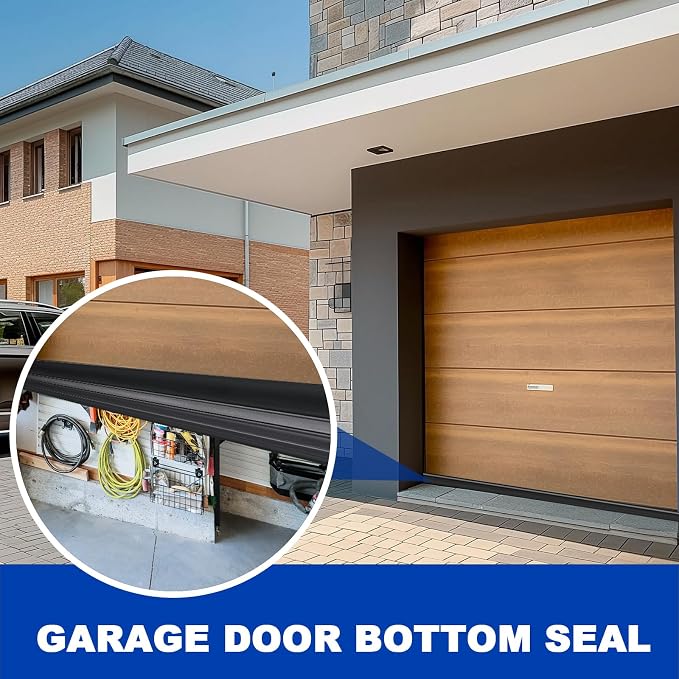 DGSL Garage Door Bottom Seal, 5/16 T-End Rubber Weather Stripping, 20 FT | U+O - Image 7