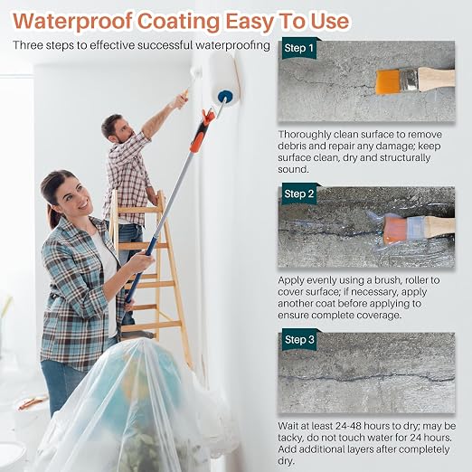 32oz Invisible Waterproof Agent, Water-Based Water Proof Sealant - Image 6