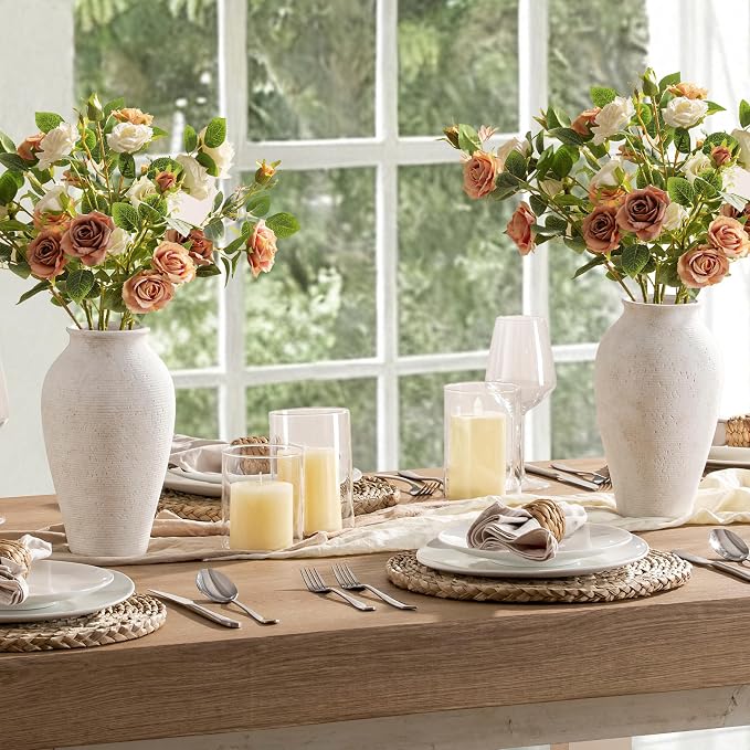 Vanselia Ceramic Flower Vase Home Decor - Image 7
