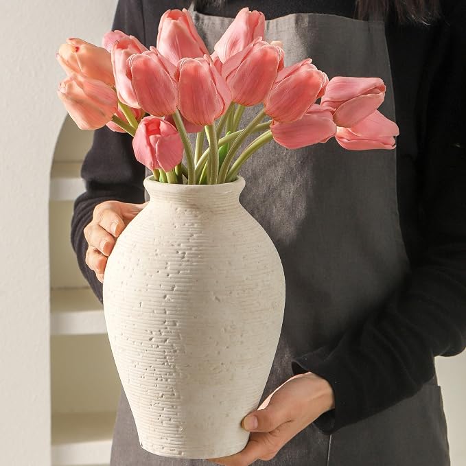 Vanselia Ceramic Flower Vase Home Decor - Image 3