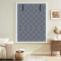 Winter Insulated Window Curtain 63"x63", Oxford Cloth Thermal Insulated Window by Skloopearg
