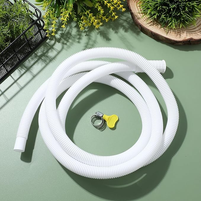 IMIKEYA 5pcs Washing Machine Drain Hose Extension Flexible Tubing - Image 5