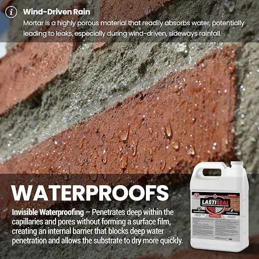 LastiSeal Brick & Concrete Sealer – Deep-Penetrating Sealer that Strengthens - Image 3