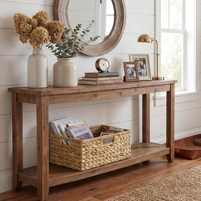 GRANNY SAYS Large Wicker Basket, Wicker Storage Baskets - Image 6