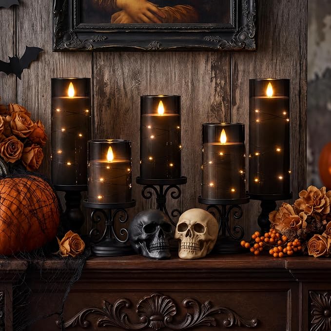 Homemory Halloween Flameless Candles - Image 2